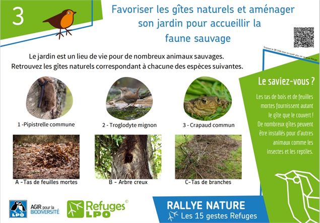 Illustrations de refuges - DR