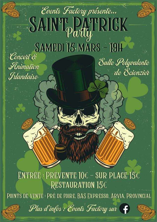 Soirée de la Saint Patrick_Scionzier