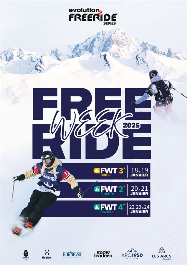 Arc 1950 : Freeride Week - Freeride World Qualifier 2*_Les Arcs