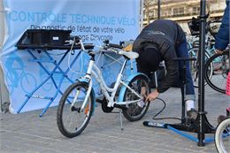 Animation Contrôle Technique gratuit par Synchro Vélostation - Agence écomobilité Savoie mont-blanc