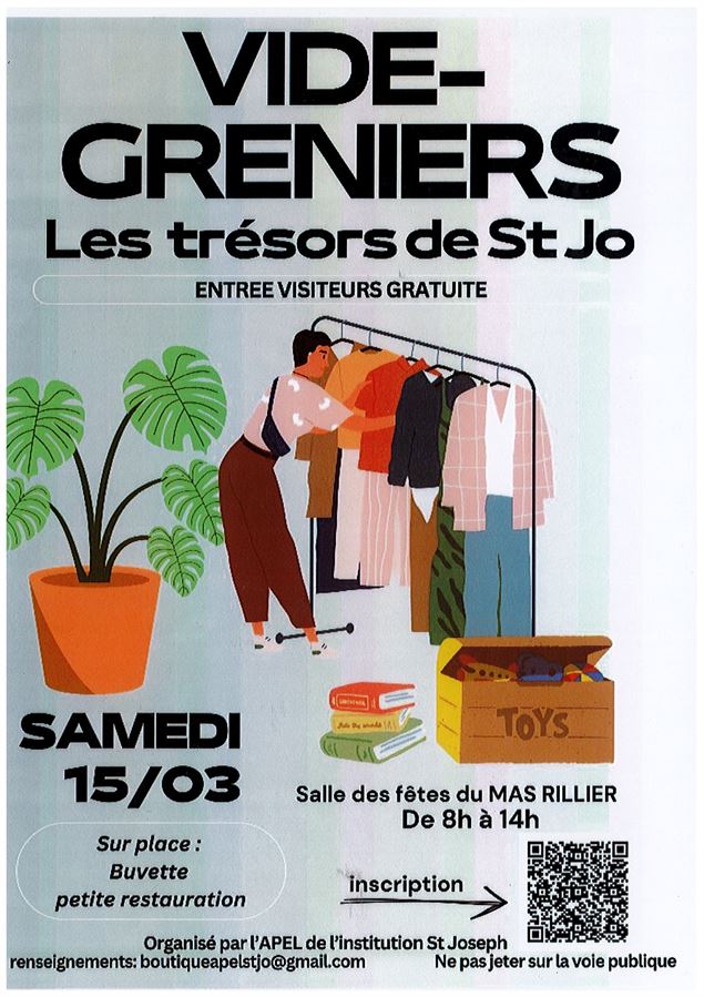 Vide-grenier - APEL St Joseph