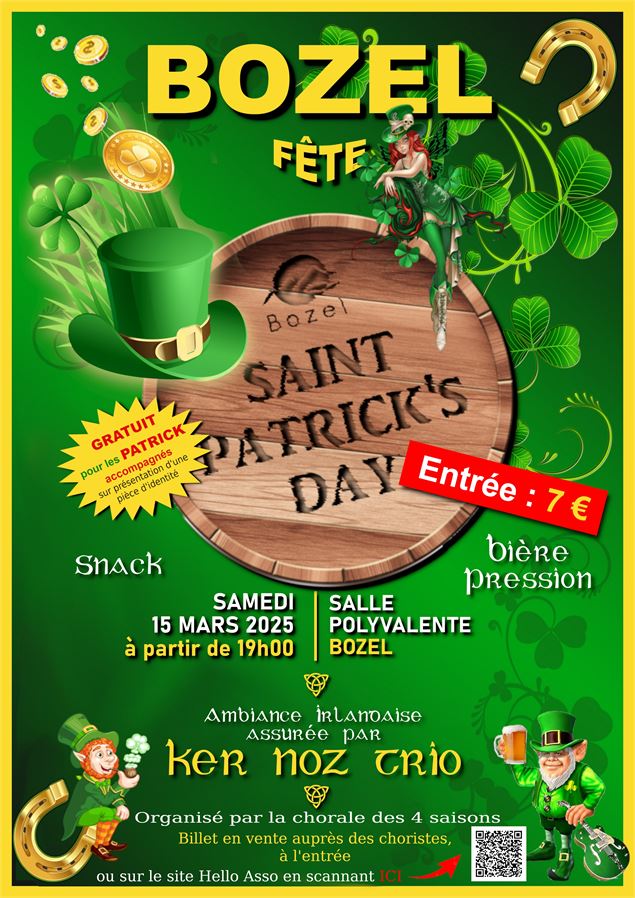 Soirée Saint Patrick - Bozel - Soirée Saint Patrick - Bozel