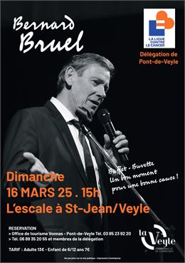 Concert Bernard BRUEL_Saint-Jean-sur-Veyle - Ligue contre le cancer