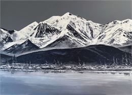 Exposition : Noir et blanc les montagnes_Megève - Anastasia_Sabatié