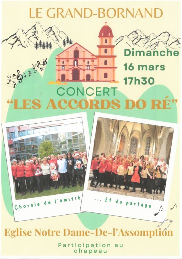 Concert : Chorale_Le Grand-Bornand - Chorale La Pastorale