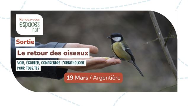 Sortie - Le retour des oiseaux_Argentière