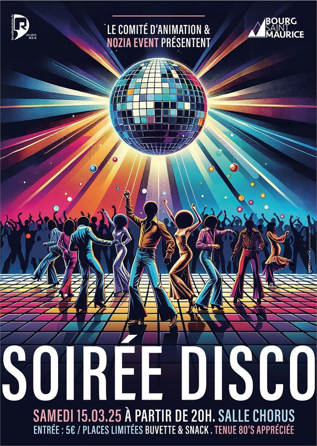 Soirée DISCO !_Bourg-Saint-Maurice