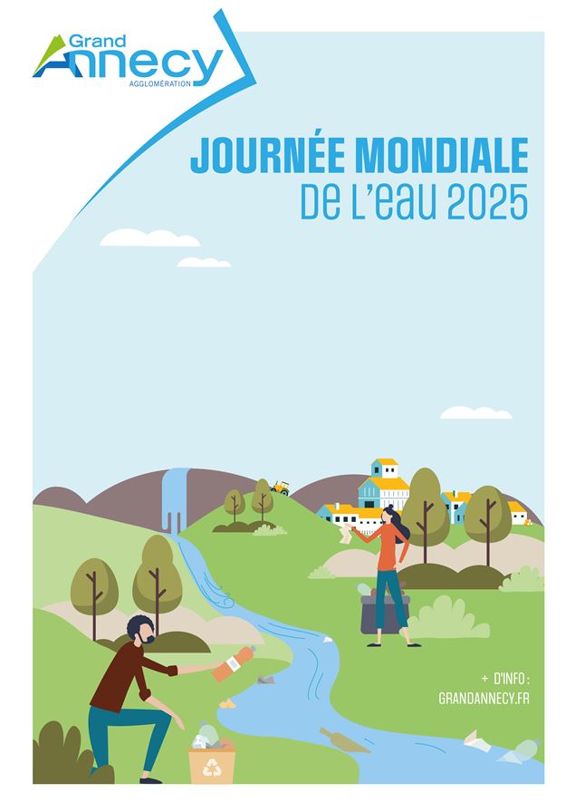 Chantiers participatifs de nettoyage de cours d’eau -Journée Mondiale de l’Eau 2025_Annecy - Grand A