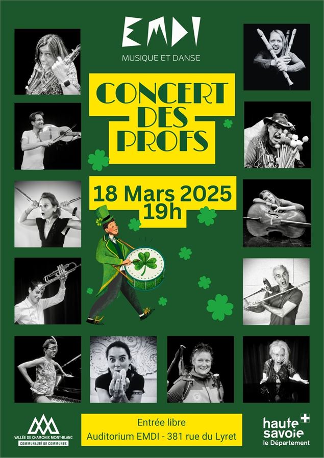 concert des professeurs de l'EMDI ( Ecole de musique et de danse intercommunale)