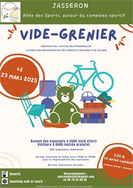 Vide-greniers - Amicale DDSIS 01