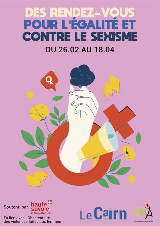 Des rendez-vous pour l'égalité et contre le sexisme_Annecy - Le Cairn