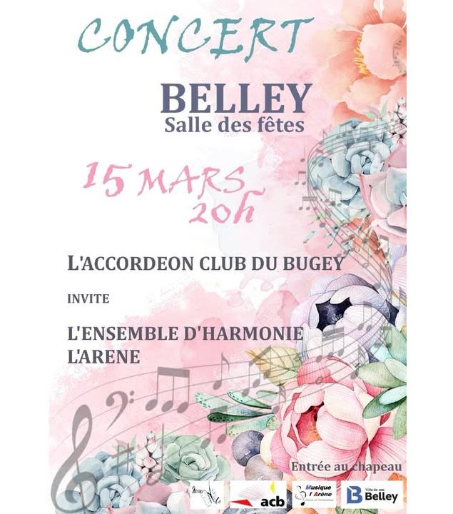 Concert_Belley - Accordéon Club du Bugey