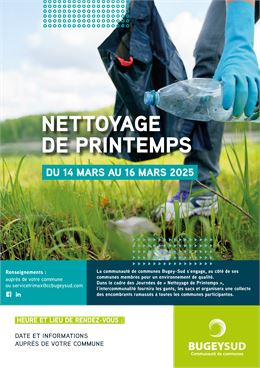 Nettoyage de printemps à Flaxieu - Mairie Flaxieu