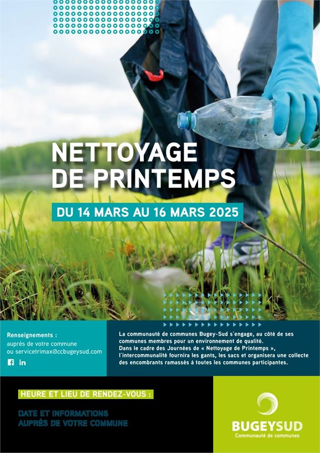 Nettoyage de printemps dans le Haut-Valromey - Mairie du Haut-Valromey