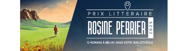 Bandeau prix Rosine Perrier 2025 - Savoie Biblio