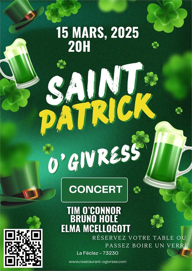 Fete de la Saint-Patrick - O'Givréss