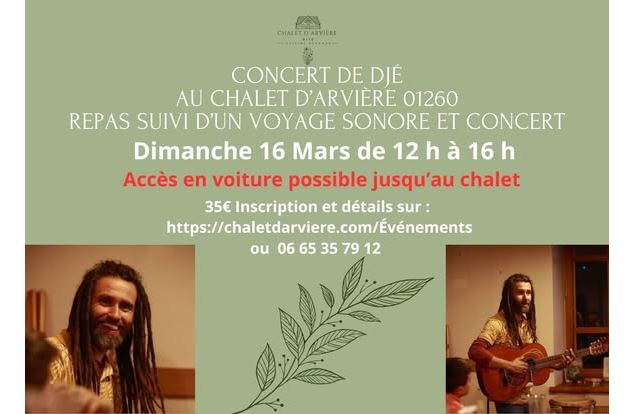 Voyage sonore et concert de Djé (Gérald Constant) au Chalet d'Arvière_Arvière-en-Valromey - Chalet d