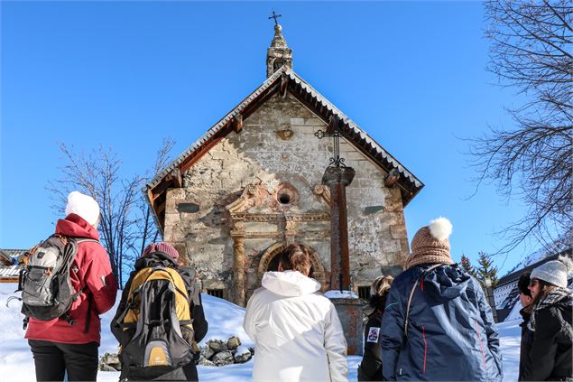 Visite de la Chapelle Saint Joseph en hiver - OT SSA