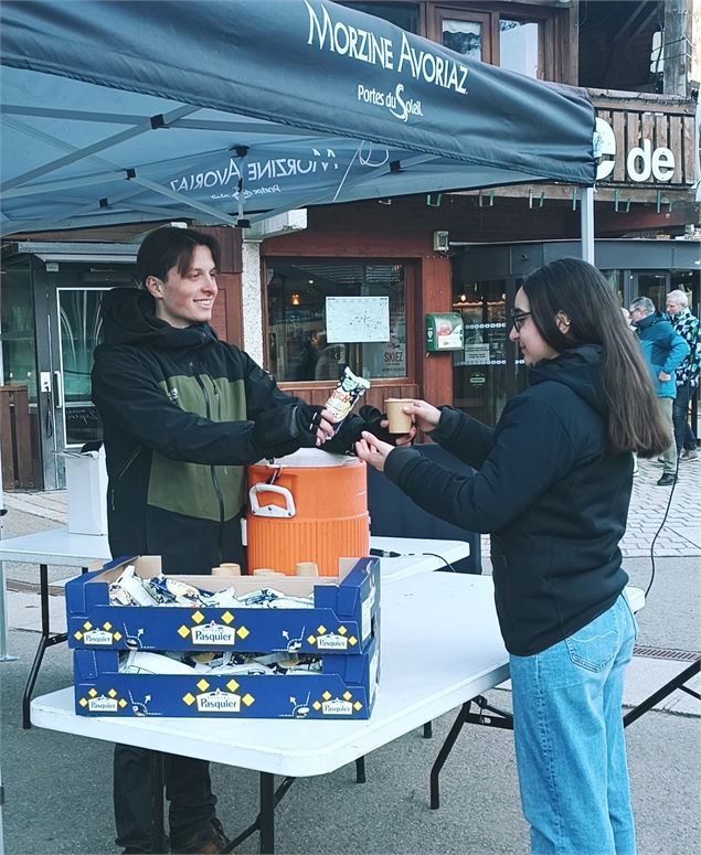 Goûter Pitch et chocolat chaud pour les enfant_Morzine