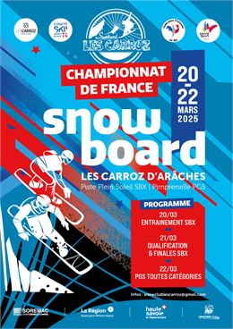 Championnats de France snowboard et para-Snowboard_Les Carroz-d'Arâches