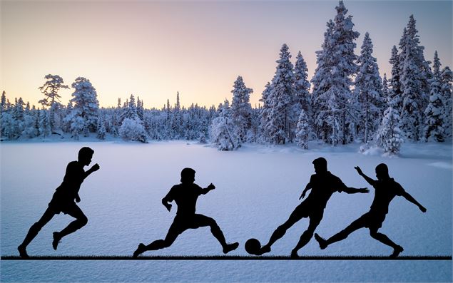 Football sur neige - Canva