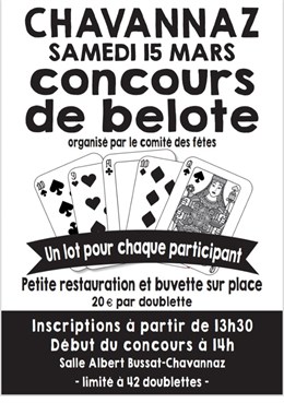 Concours de belote