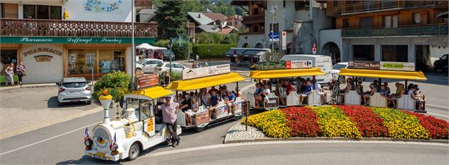 Septitrain : circuits commentés à bord du petit train de Samoëns