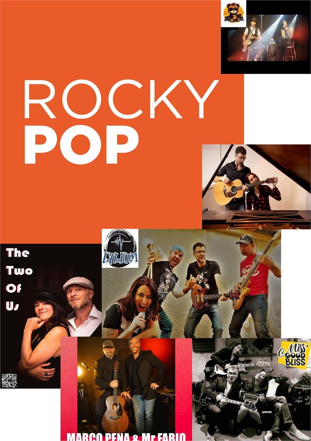 Affiche concert hotel Rocky Pop - Hotel Rocky Pop