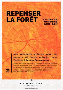 Repenser la forêt - atelier artistique de Johanna de Azevedo_Combloux