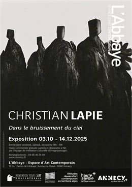 Exposition : Christian Lapie "Dans le Bruissement du Ciel" - Fondation art contemporain Salomon