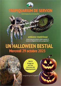 Un Halloween Bestial au Tropiquarium_Servion