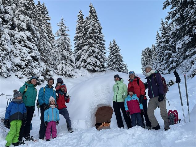 Sortie Igloo - OT Flaine-Candice Genard