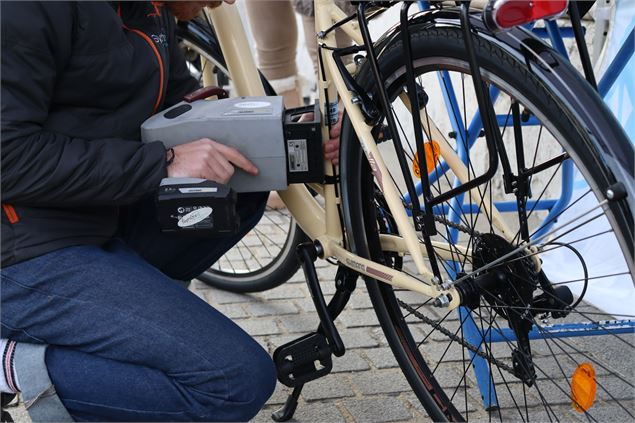 Animation Contrôle Technique gratuit par Synchro Vélostation - Marquage Bicycode - Agence écomobilit