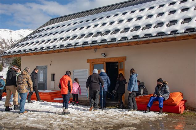 Visite usine à neige - OTI Montagnicimes