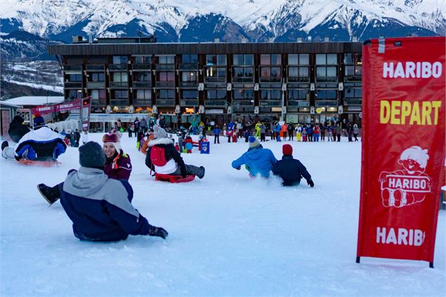 Course de luge Haribo - Corbier Tourisme