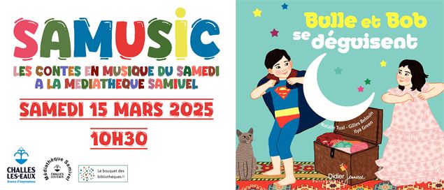 Samusic : Bulle et Bob se déguisent - OpenClipart-Vectors