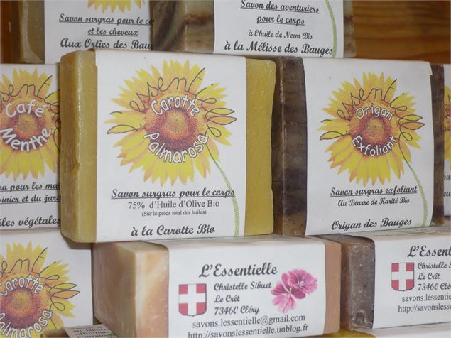 Fabrication et vente de savon - Savonnerie L'Essentielle