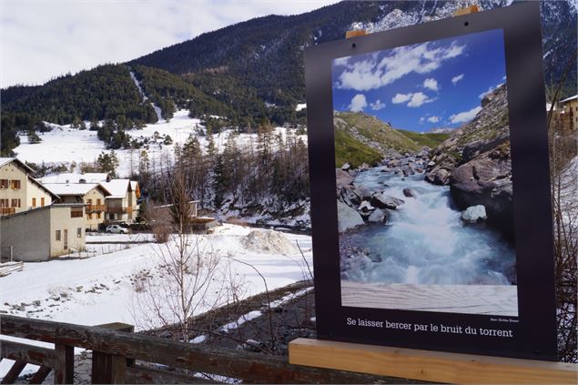 Exposition photo poétique d'Anne-Bettina Brunet, Val Cenis Termignon - I. Pauwels Etiévant OT HMV