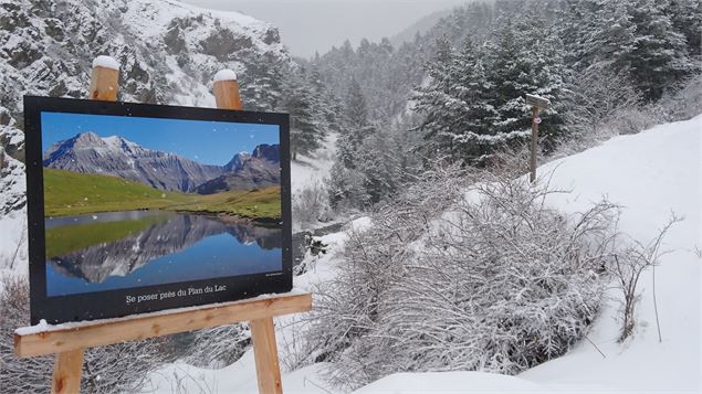 Exposition photo poétique d'Anne-Bettina Brunet, Val Cenis Termignon - I. Pauwels Etiévant OT HMV