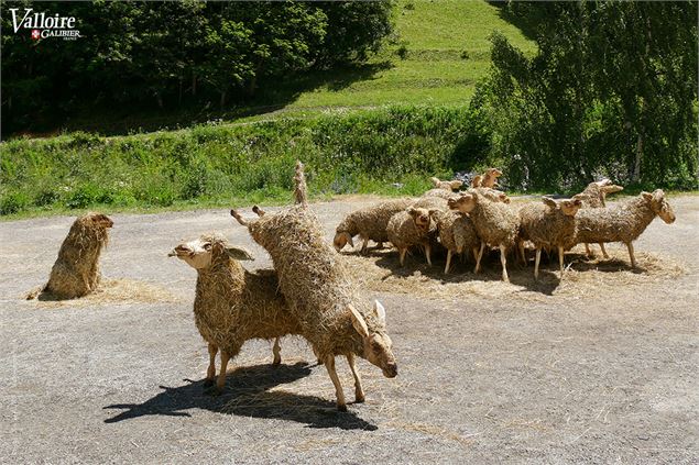 PEIGNIER Philippe / BAZELAIRE Laëtitia  « Saute-mouton - Xavier Aury / Valloire Tourisme