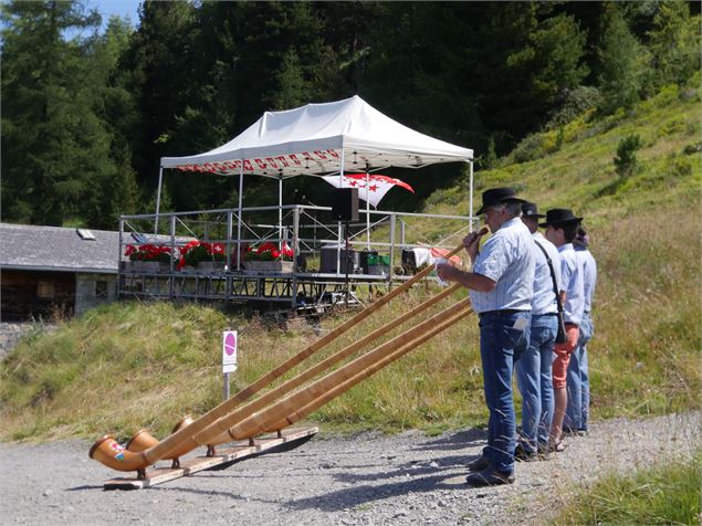 1er Août à l'alpage Chez Simon