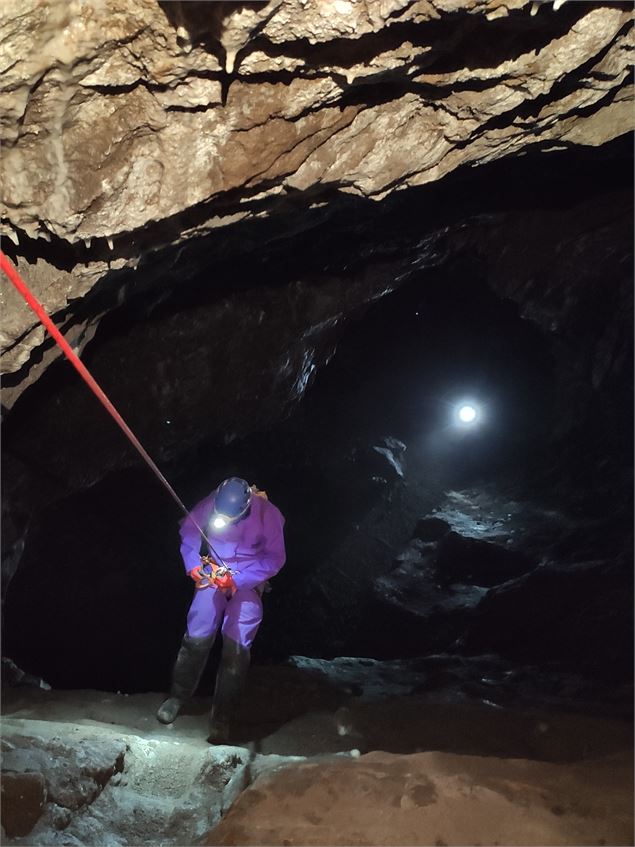 Le Grand FIlon - La traversée de la mine - Spéléologie Maurienne Belledonne - Le Grand Filon