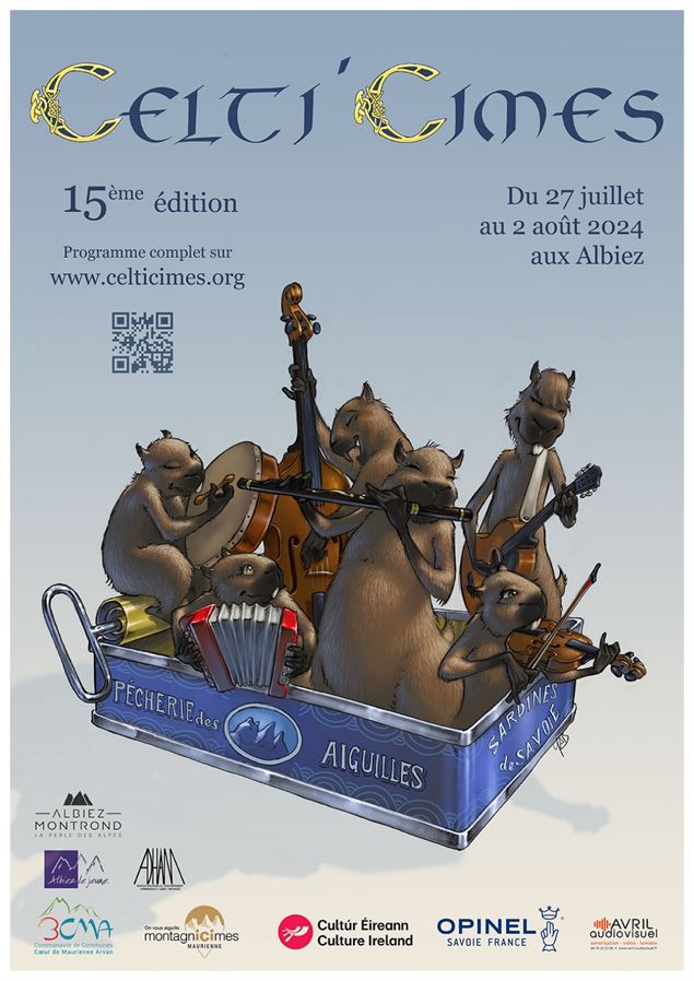 Affiche Celti'cimes 15ème édition - Albiez animation