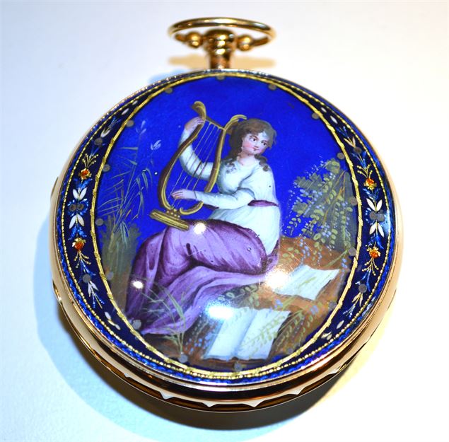 Montre de poche signée Breguet - @musée de l'horlogerie et du décolletage