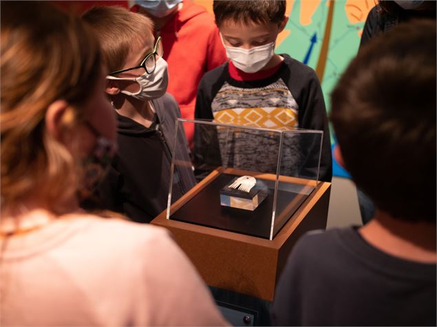 Visite commentée du Musée d'Archéologie de Sollières-Sardières - HMVT/D. Cuvelier