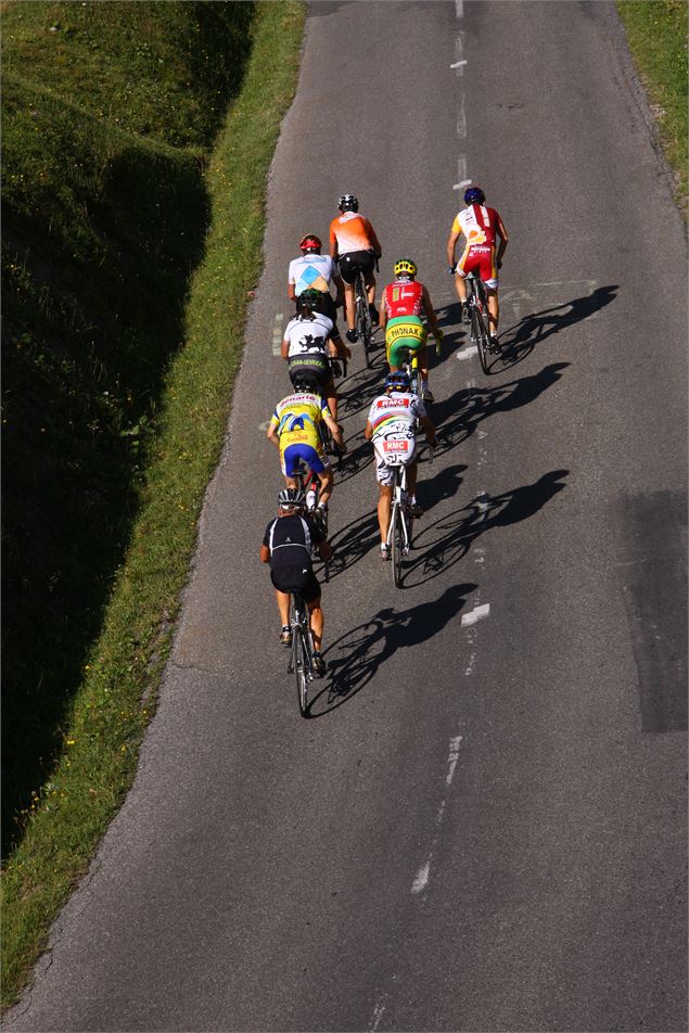 Grimpée cycliste Le Bouquetin au Grand-Bornand - © E.Lantelme - OT Le Grand-Bornand