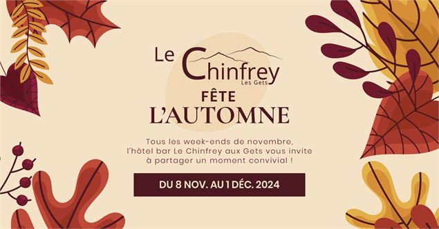 Le Chinfrey fête l'automne - Beaujolais Nouveau