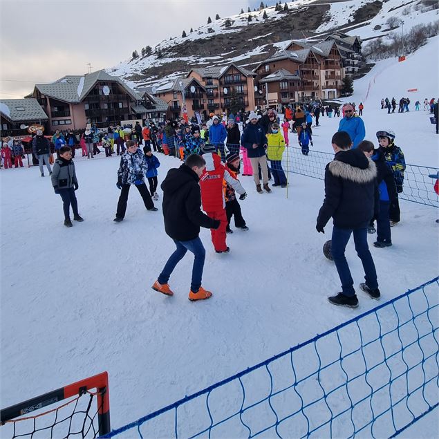 Foot sur neige