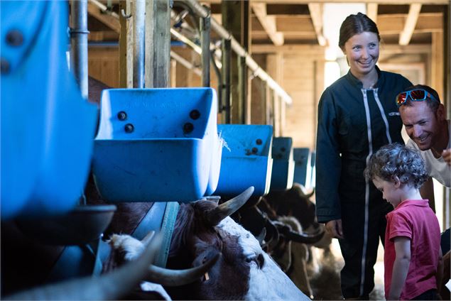 Visite guidée d'une ferme