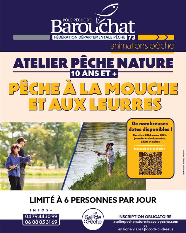 Atelier pêche nature - Plan d'eau Barouchat